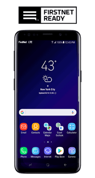 FirstNet Ready Samsung Galaxy s9 Plus