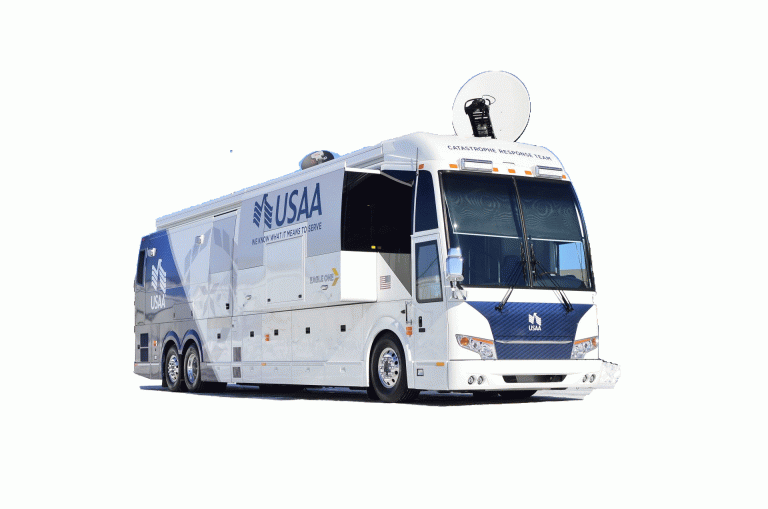 usaa mobile response unit vsat