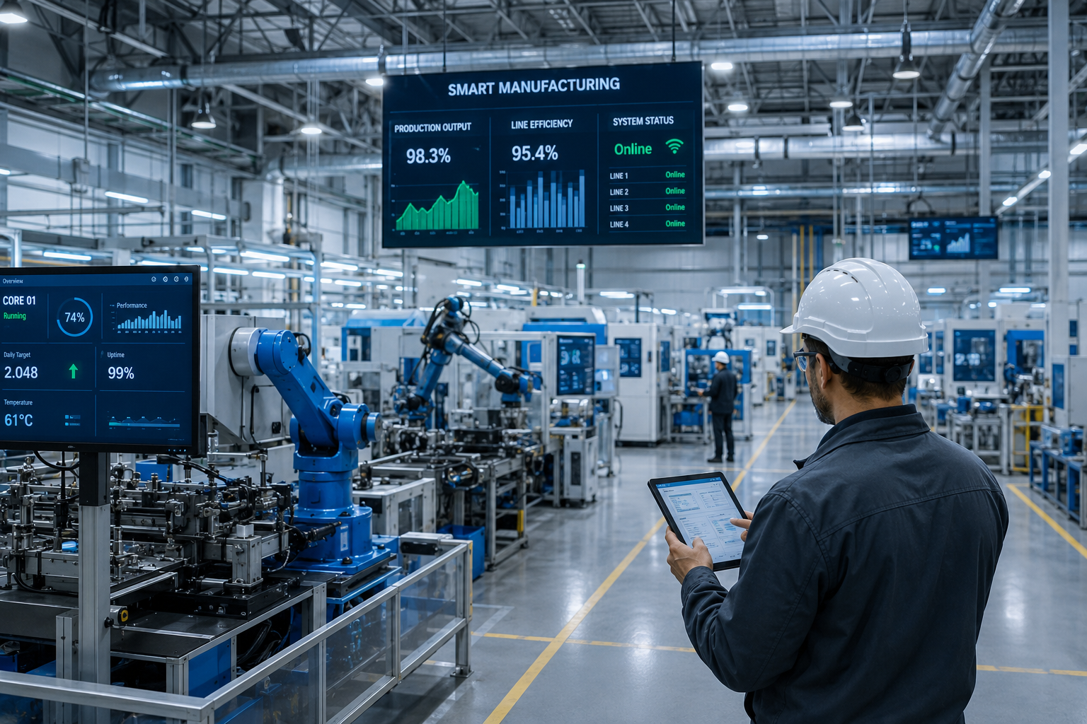 Smart manufacturing facility