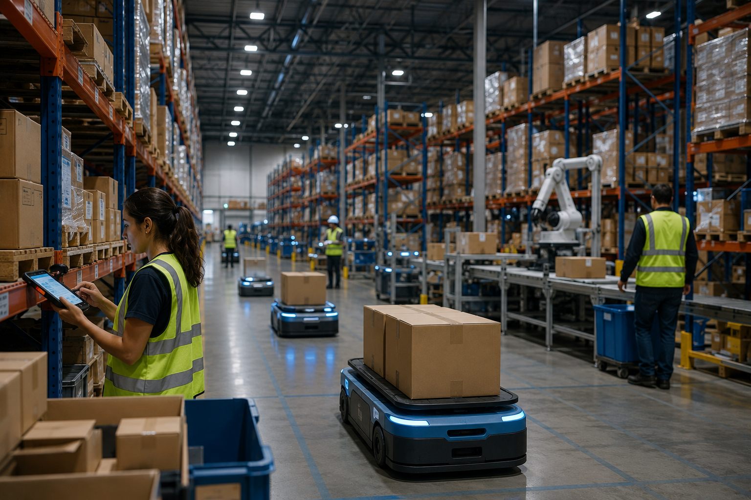 Modern warehouse