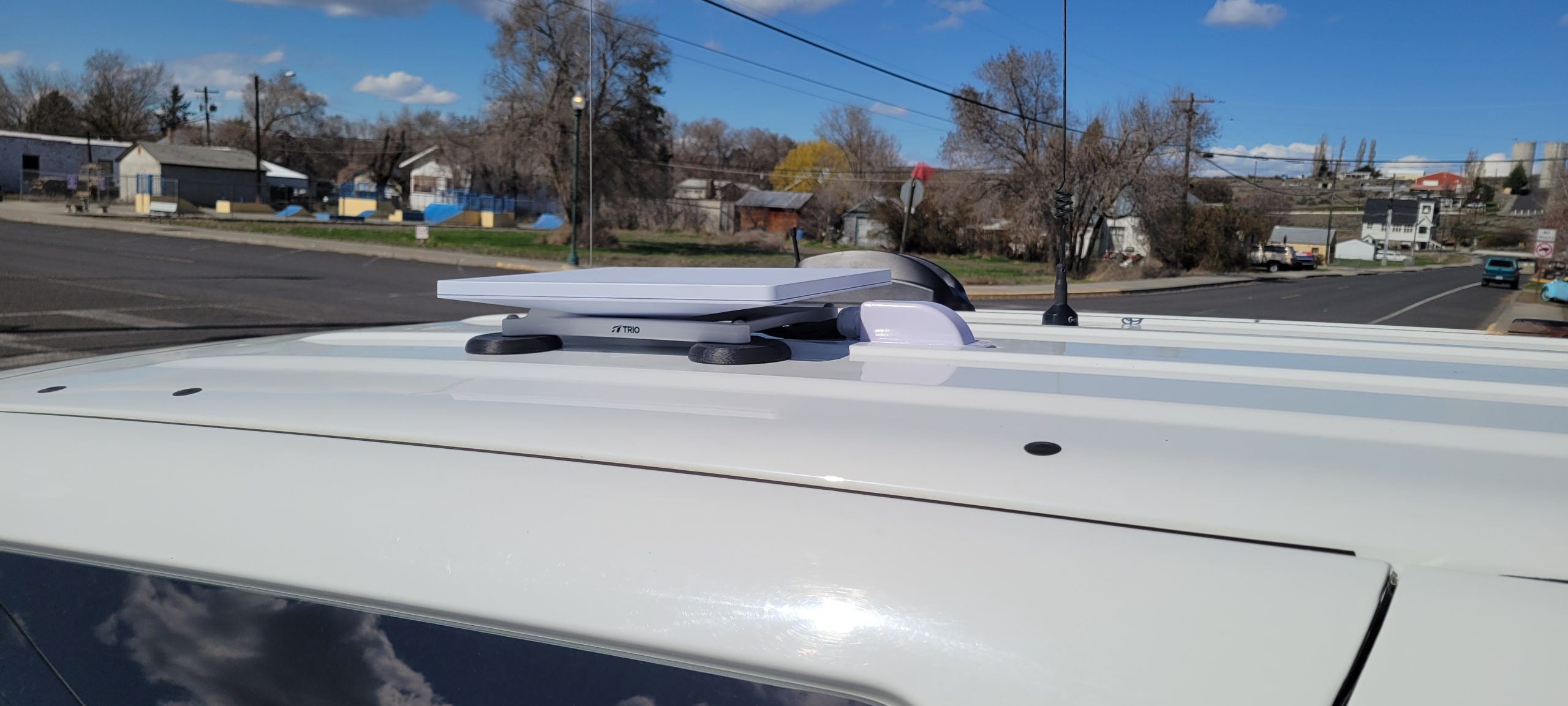 Starlink integrated into a connected public safety vehicle