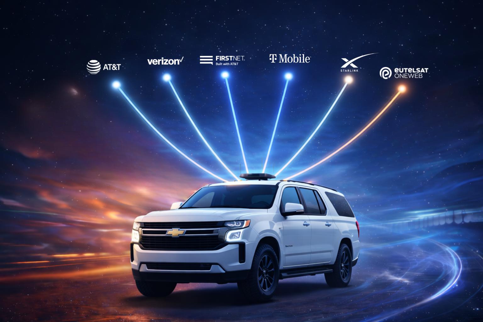 Public safety fleet communications and resilient connectivity solution