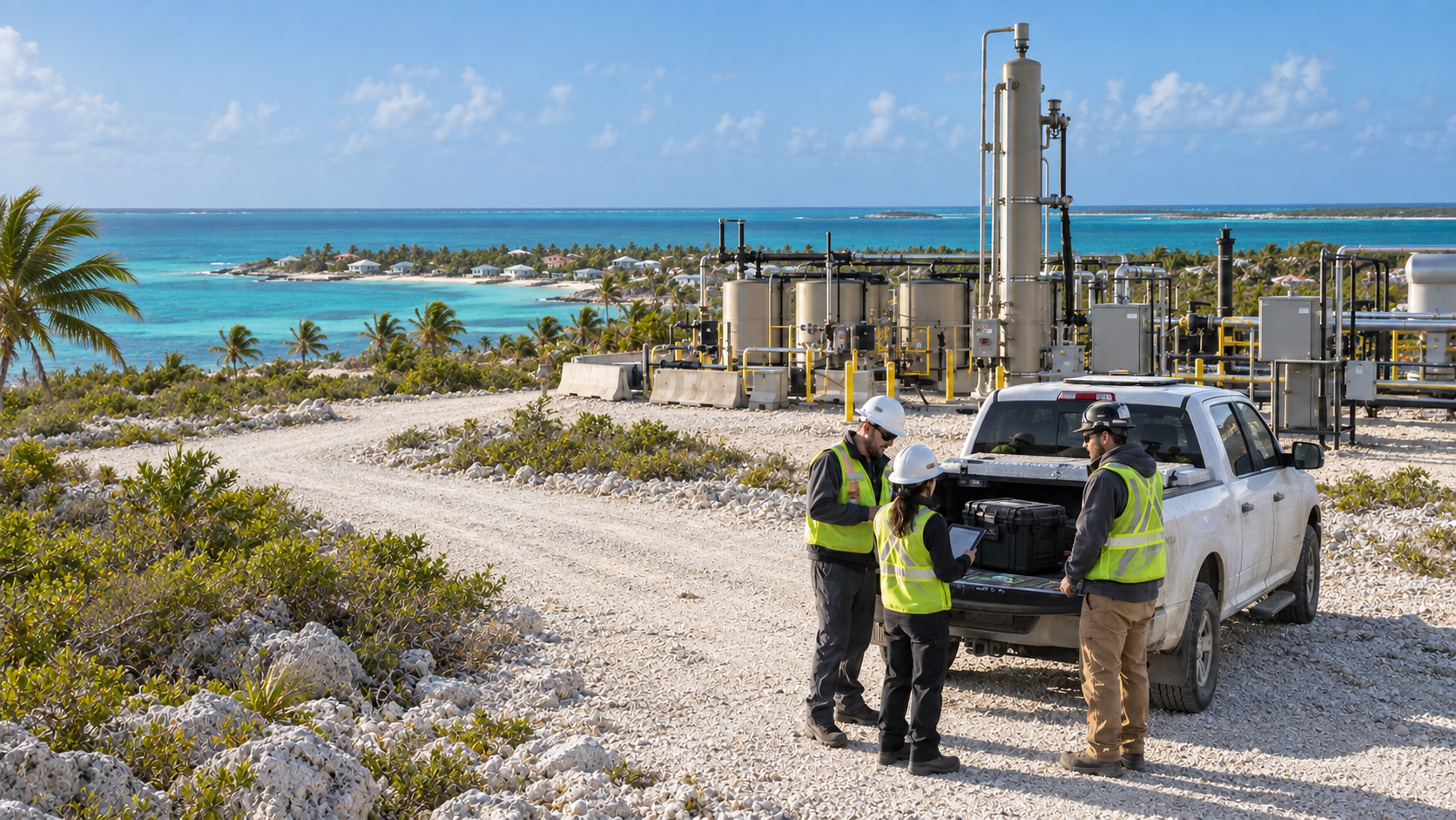 Remote energy operations site requiring resilient communications